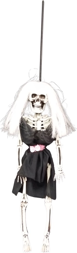 Esqueleto de Halloween colgante PARTY 40 cm