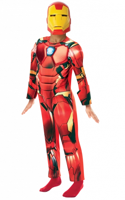 Disfraz infantil IRON MAN deluxe, 5–6 años