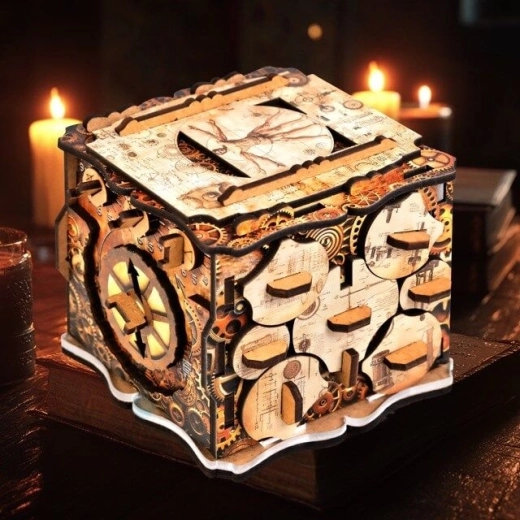 Diseño decorativo Light con grabado fino
