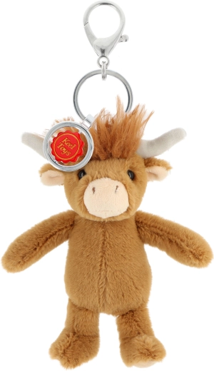 Colgante de vaca escocesa Keeleco Mundo Mágico, 14 cm