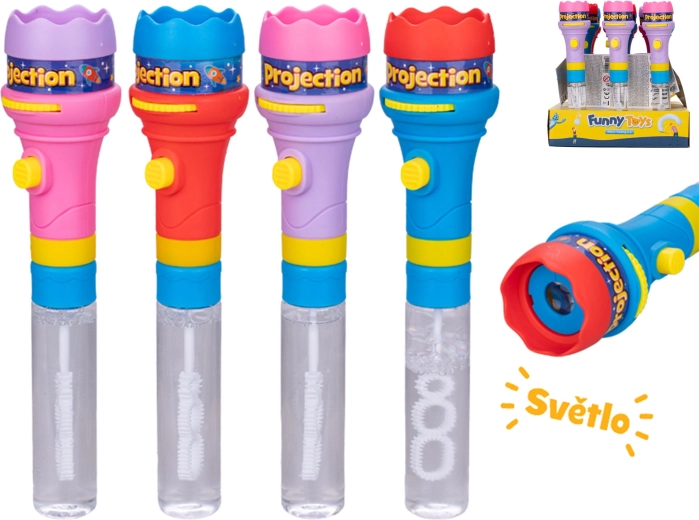Pompero con proyector – juguete infantil 2 en 1