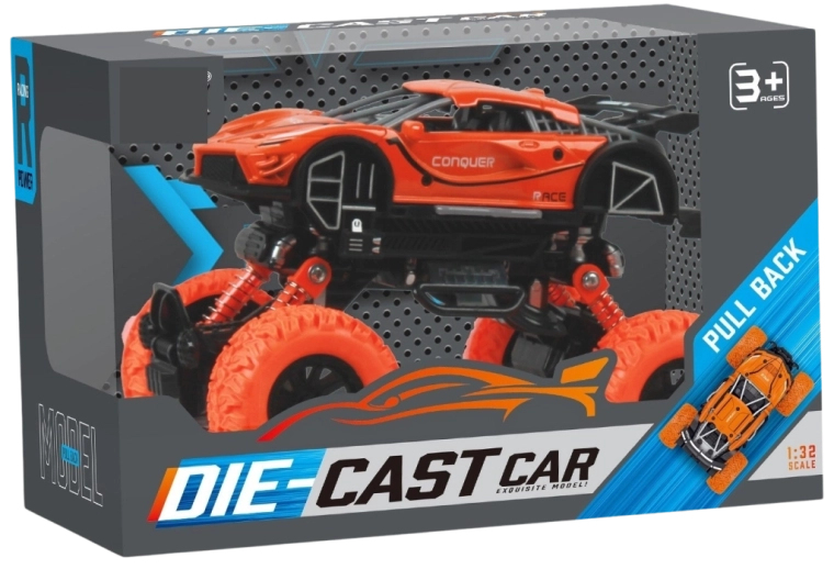 Monster truck Sparkys con retrofricción 1:32