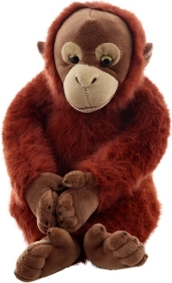 Orangután de peluche 25 cm Eco-friendly