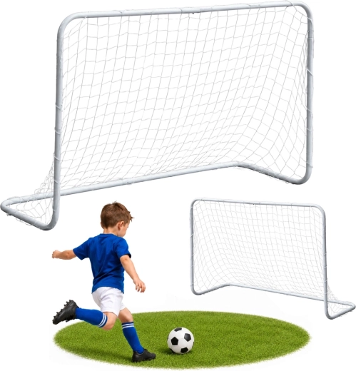 Portería de fútbol infantil plegable 120 × 80 cm
