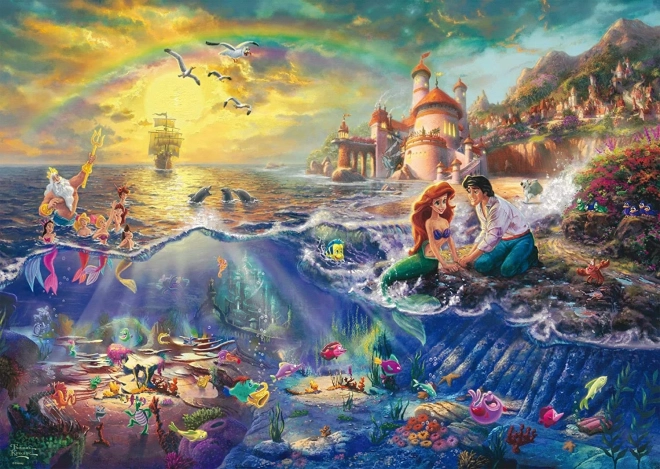Puzzle Schmidt La Sirenita ARIEL 1000 piezas