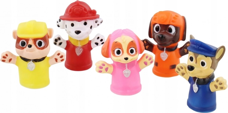 Set de marionetas de dedo PATRULLA CANINA