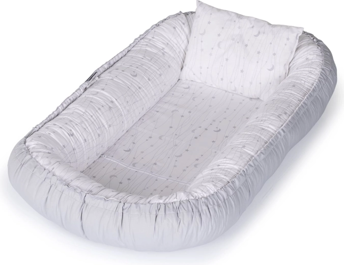 Nido para bebé Chipolino Grey Moons