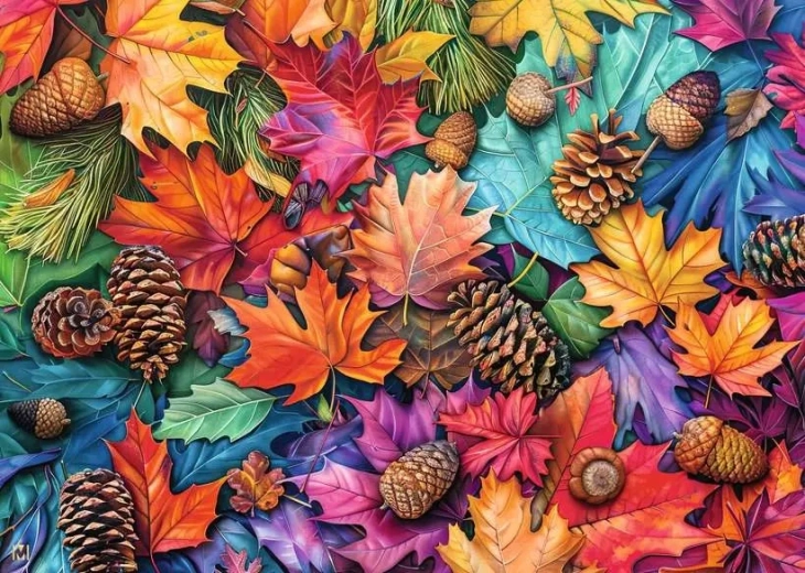 Puzzle Ravensburger Encanto del otoño 500 piezas