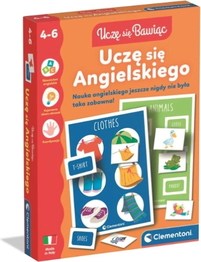Aprendo inglés: juego educativo sencillo para niños de 4 a 6 años