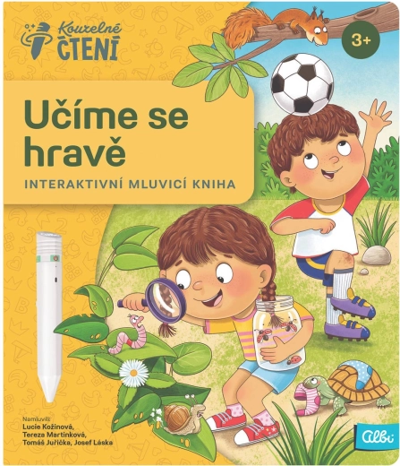 ALBI Kouzelné čtení, libro interactivo Aprendemos jugando