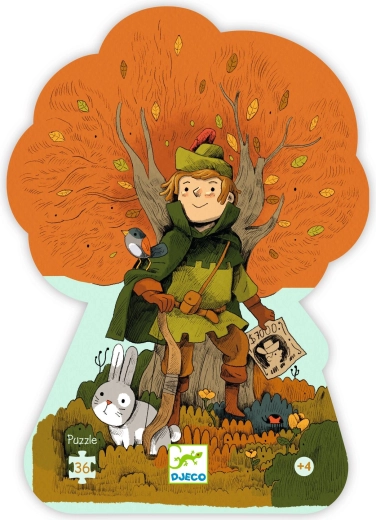 Puzzle Djeco Robin Hood 36 piezas