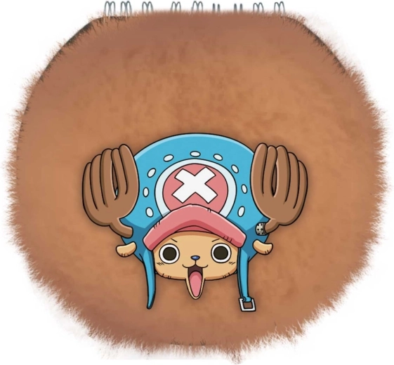 Peluche redondo de Chopper de One Piece