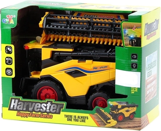 Cosechadora infantil en caja