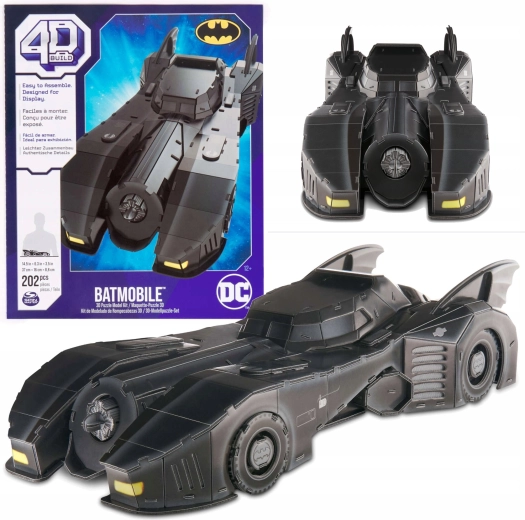 Puzzle 4D Build Batman Batmobile, modelo 3D para montar 37 cm