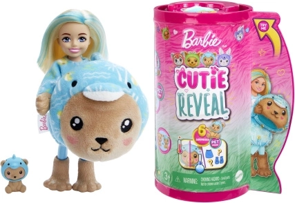 Barbie Cutie Reveal Chelsea – Osito y delfín