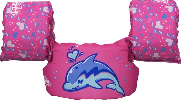 Chaleco flotador infantil con alitas de delfín, Bestway Puddle Jumper
