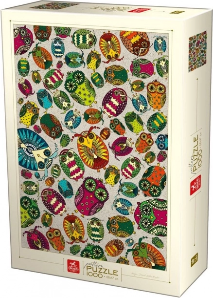 Puzzle de búhos de 1000 piezas