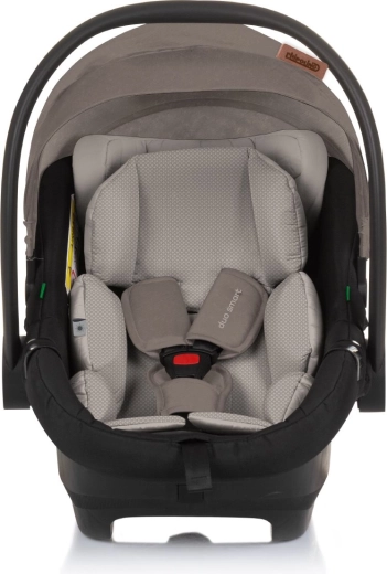 Silla de coche Chipolino Duo Smart i-Size 40–87 cm tiramisú