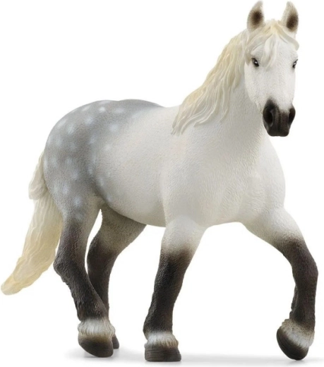 Figura de yegua de raza percherón