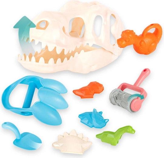 Woopie set de arena de dinosaurios – excavaciones, 9 piezas
