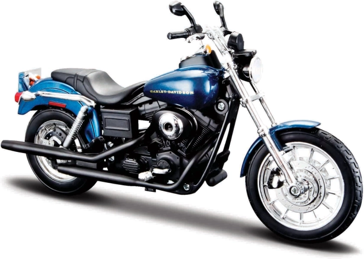 Motocicleta Harley-Davidson 2004 Dyna Super Glide Sport 1:12