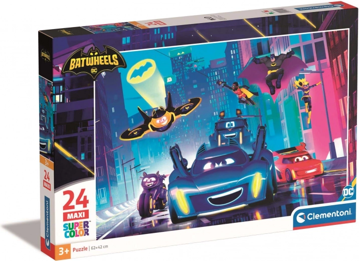 Puzle Batwheels 24 piezas maxi