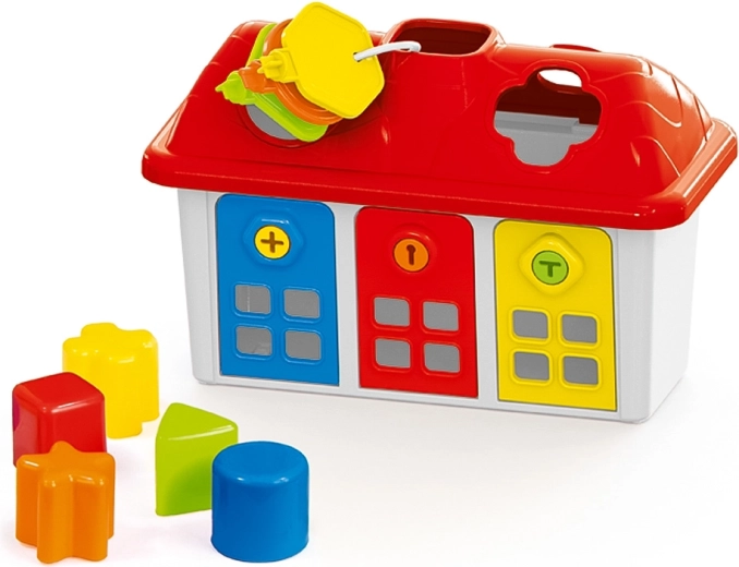 Casita encajable con puertas con cerradura