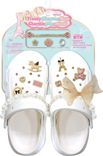 Sandalias infantiles con accesorios decorativos Paris