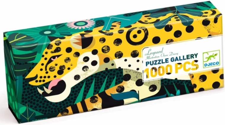 Puzzle Djeco Leopardo de 1000 piezas