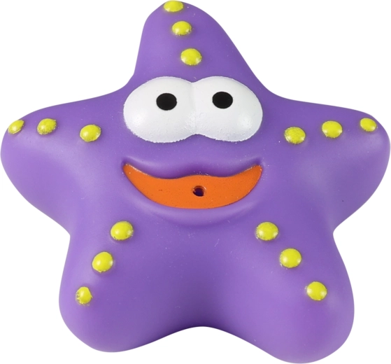 Pequeño animal marino de goma estrella de mar