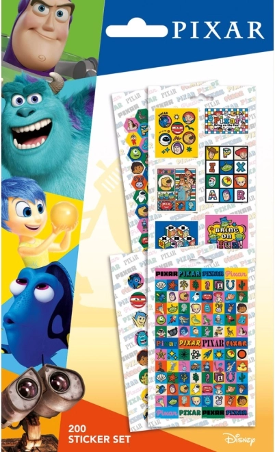 Pegatinas PIXAR, set de 200 uds.