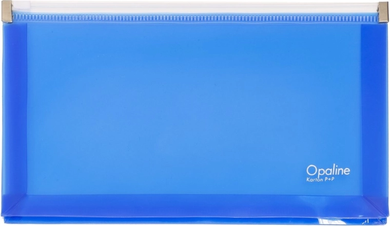 Sobre con cremallera DL Opaline azul