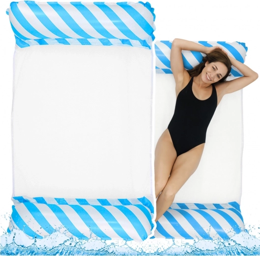 Tumbona flotante hinchable para el agua 120x70 cm