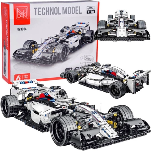 Kit de construcción técnico de coche de carreras F1 – modelo FW41, 1152 piezas