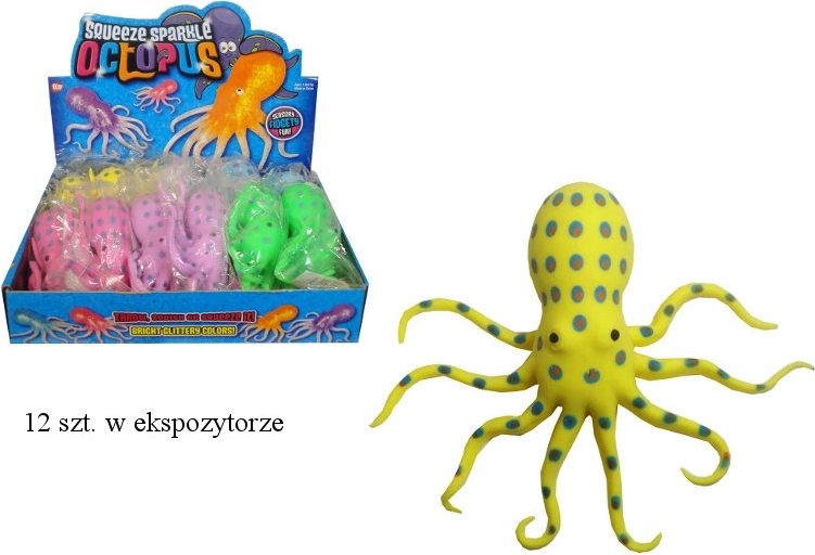 Pulpo antiestrés para apretar