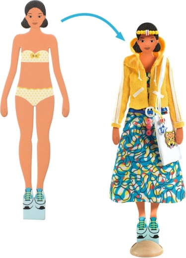 Ropa y accesorios intercambiables