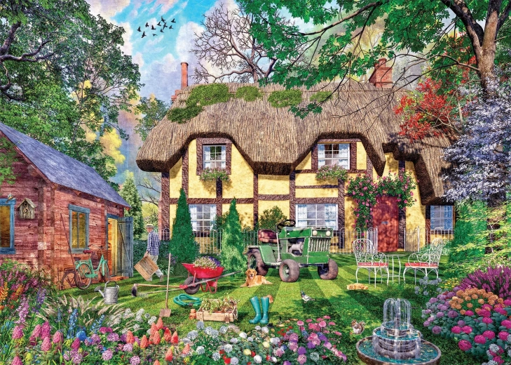 Puzzle Falcon la casa del guardés 1000 piezas