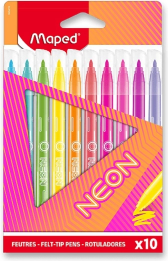 Rotuladores Maped Neon 10 uds