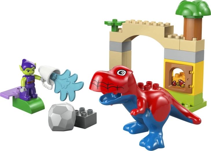 Spidey como dinosaurio