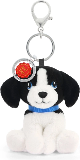 Llavero de peluche para bolso border collie 12 cm