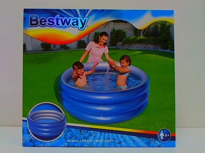 Piscina infantil hinchable Bestway Big Metallic 150 × 53 cm