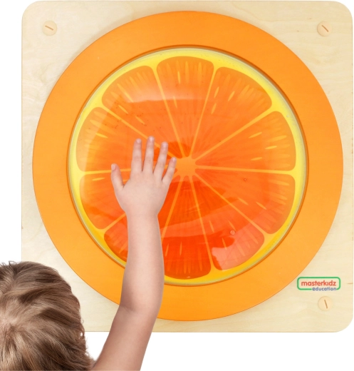 Panel sensorial de pared Masterkidz Naranja