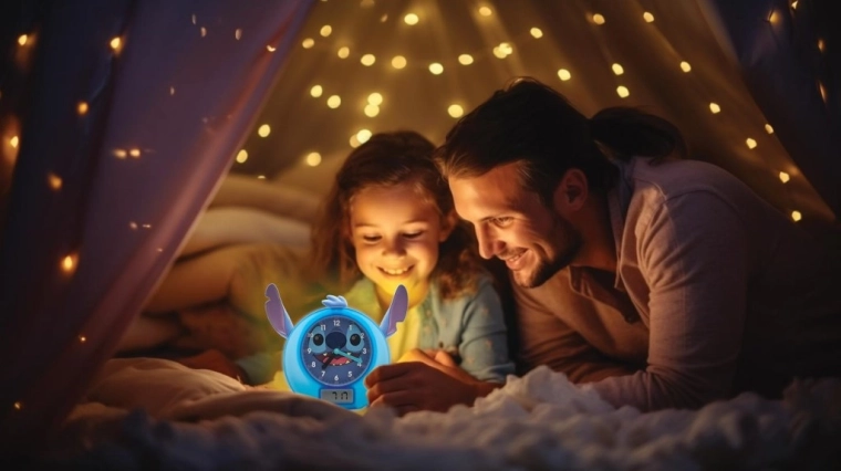 Luz nocturna y ambiente relajante