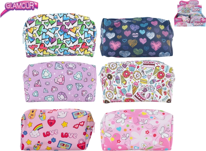 Estuche Glamour con cremallera