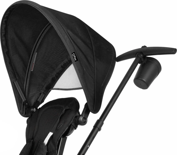 Capota con malla para sombra y control del niño