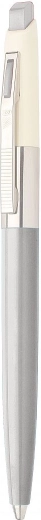 Bolígrafo ICO 70 Retro gris pastel, punta 0,8 mm