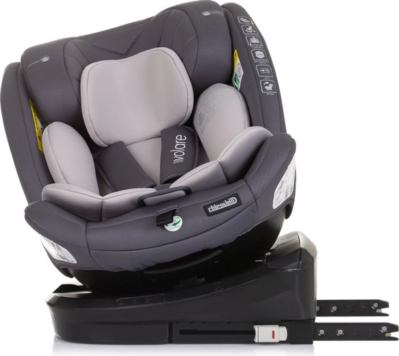 Rotación 360° para un asiento fácil
