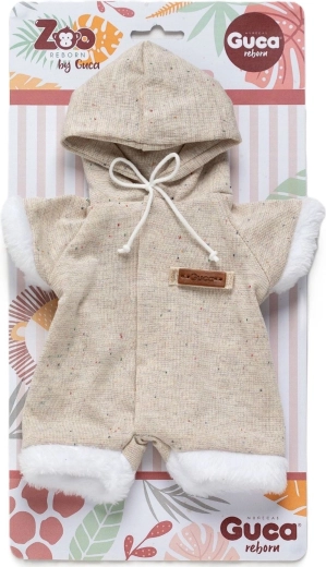 GUCA ropa con capucha para muñeca monito REBORN 32 cm