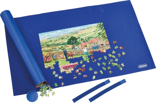GIBSONS tapete enrollable para puzzles de 1000 piezas 100 × 59 cm