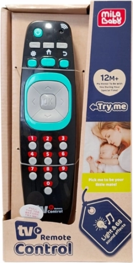 Mando a distancia de TV interactivo para bebés con luz y sonido